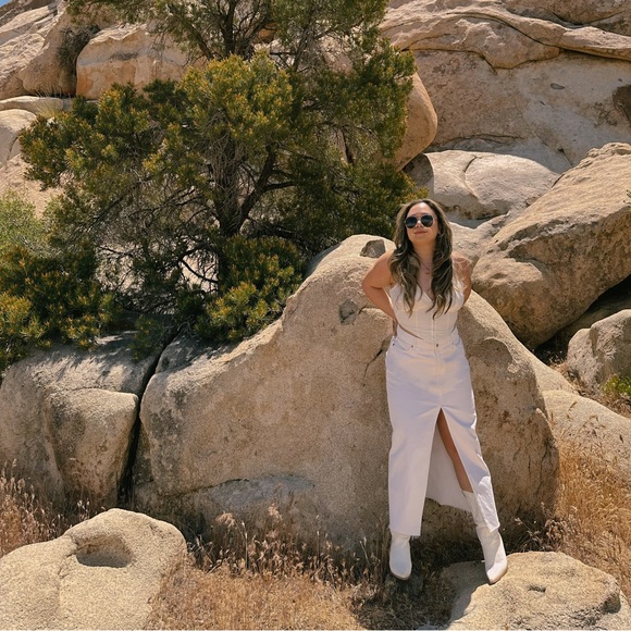 Denim maxi Skirt - Picture 3 of 4